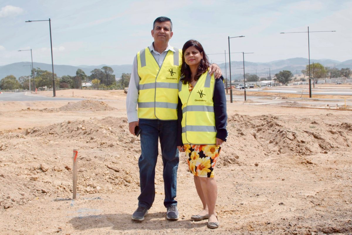 Location, sustainability and affordability – the three reasons why Naveen and Poonam chose Ginninderry.