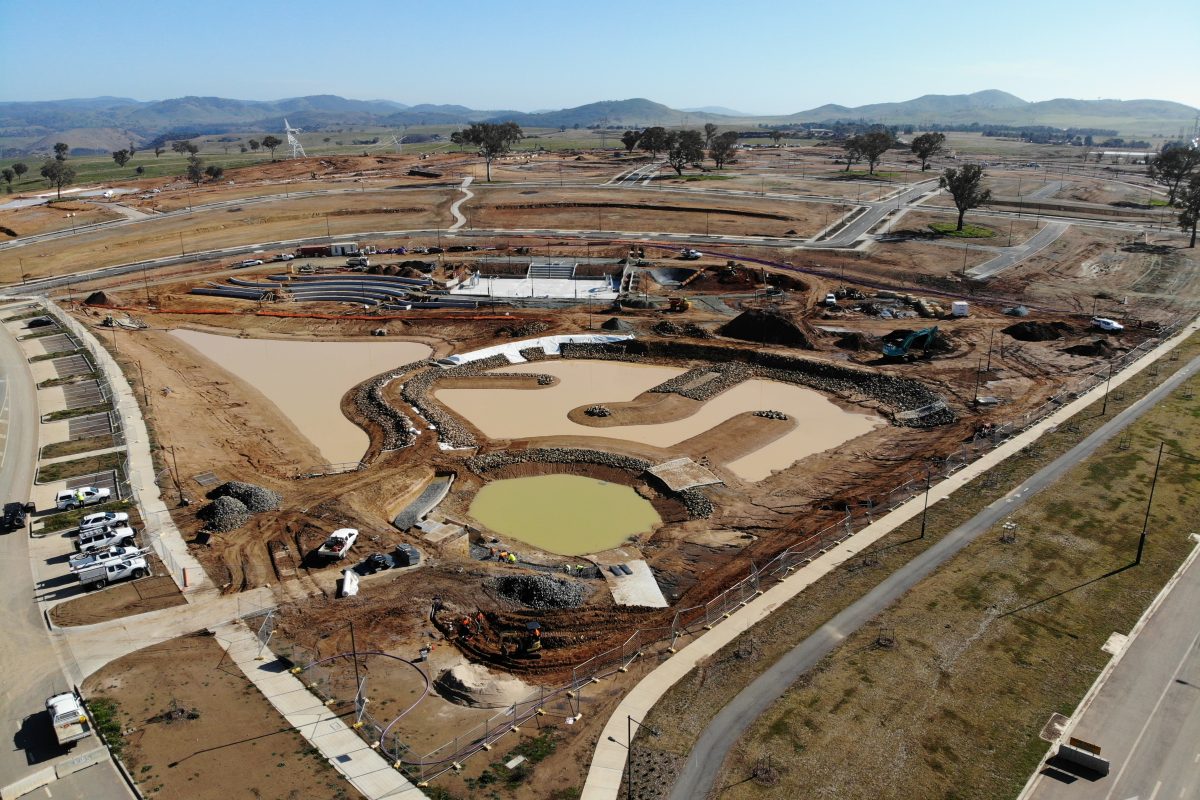 Community Recreation Park nears completion