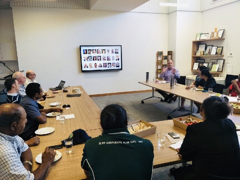 Ginninderry welcomes recent visit from Papua New Guinea delegation