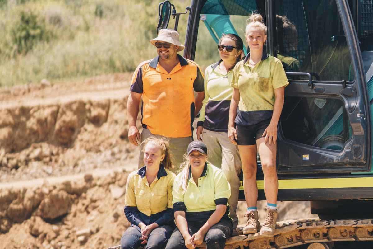 Industry unites to encourage more women to work in the civil construction sector