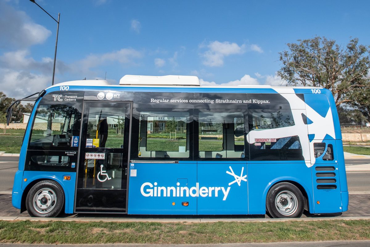 After riding every bus route in Canberra, Victoria Wells shares her experience on Ginninderry’s ‘little blue bus’.