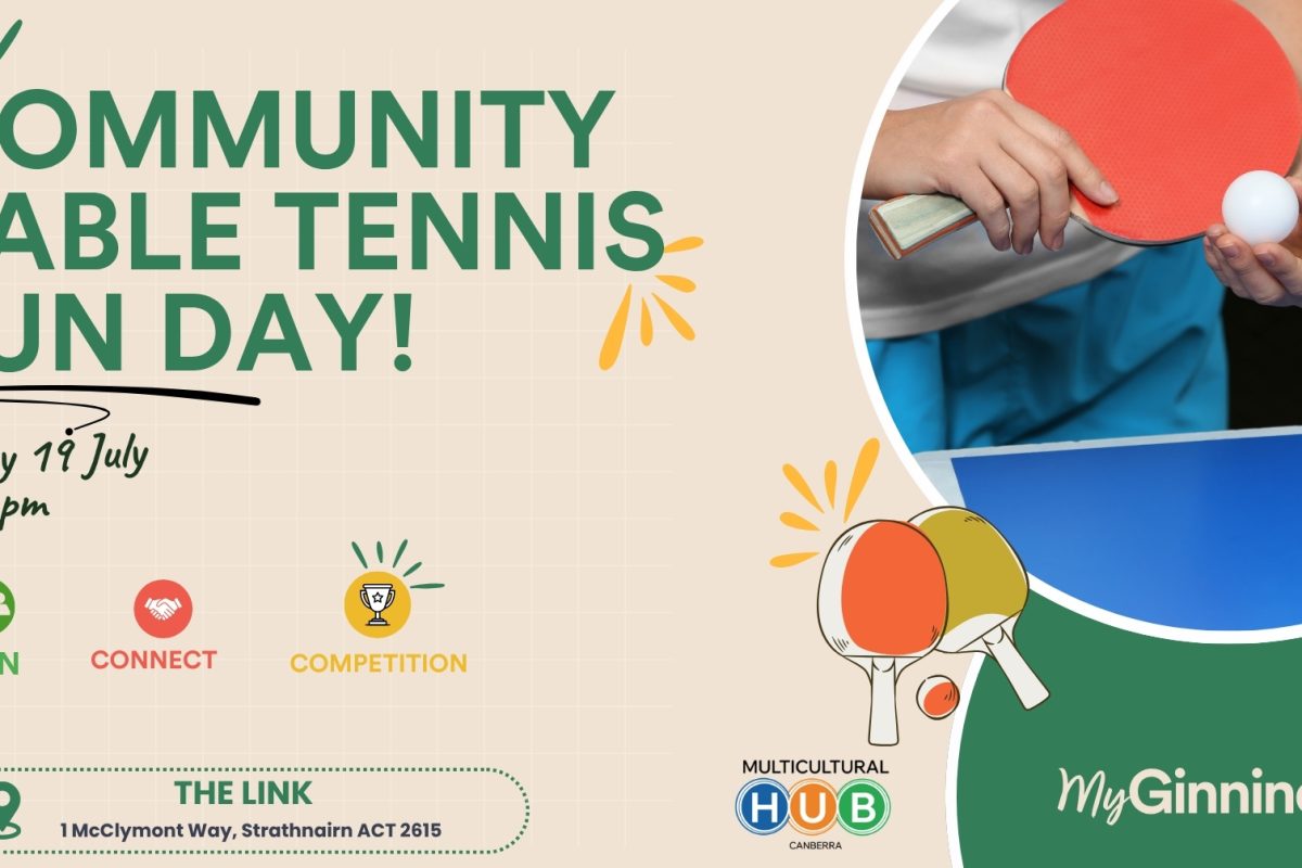 Community Table Tennis Fun Day – Join Us This Sunday! image